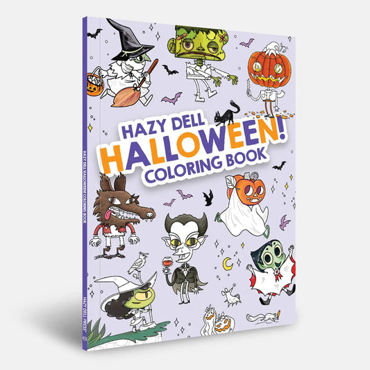 Hazy Dell Press- Hazy Dell Halloween! Coloring Book