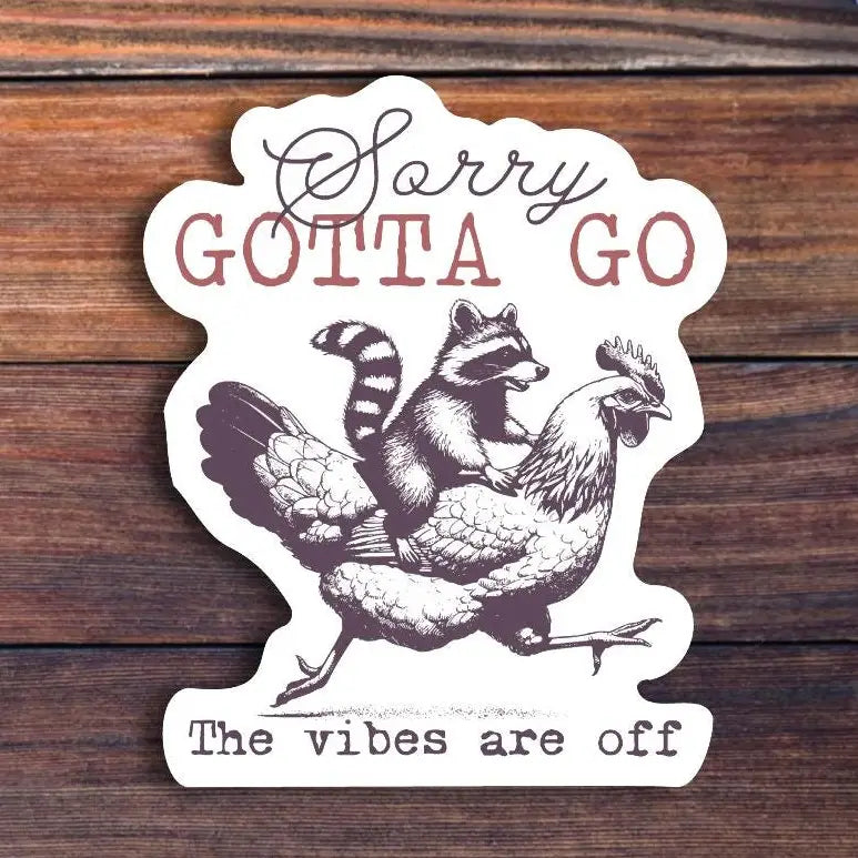 Sticker Horse- The Vibes Are Off Sticker