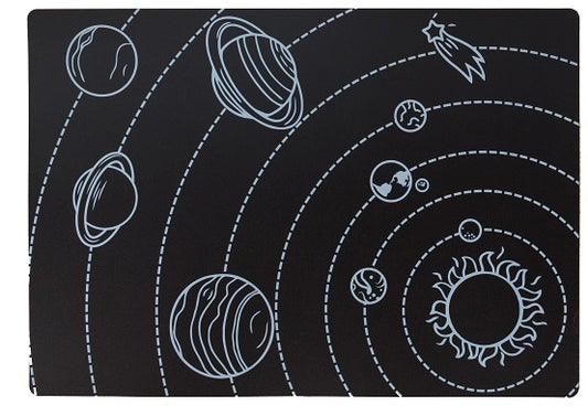 Imagination Starters- Reusable Coloring Placemats: Solar System