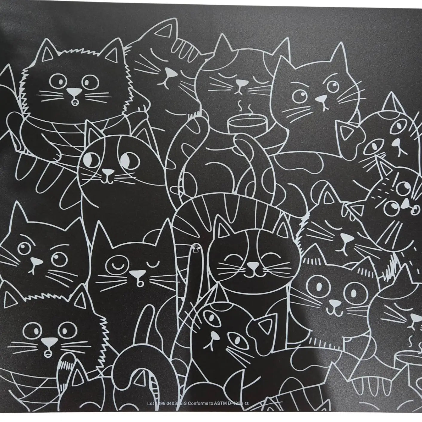 Imagination Starters- Reusable Coloring Placemats: Cats