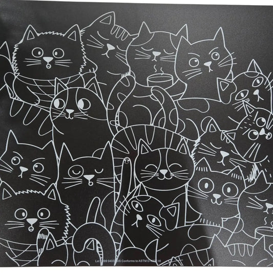Imagination Starters- Reusable Coloring Placemats: Cats