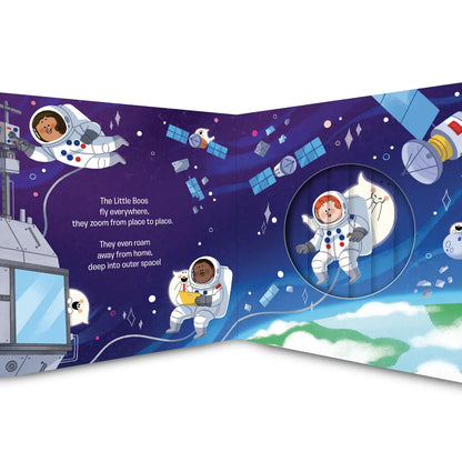Hazy Dell Press- Little Boos On the Moon: An Eek-A-Boo Book