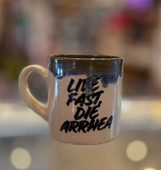 Nitra Olsen Ceramics- Live Fast