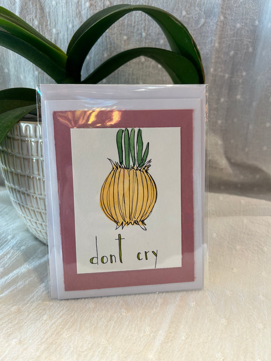 Reloweco- Don't Cry Card