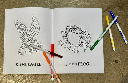 Jesse Taylor Creative- T is for Tattoo Coloring Book