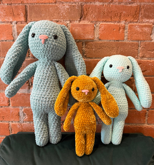 Knots & Crafts by Mikayla Velvet Crochet Bunnies