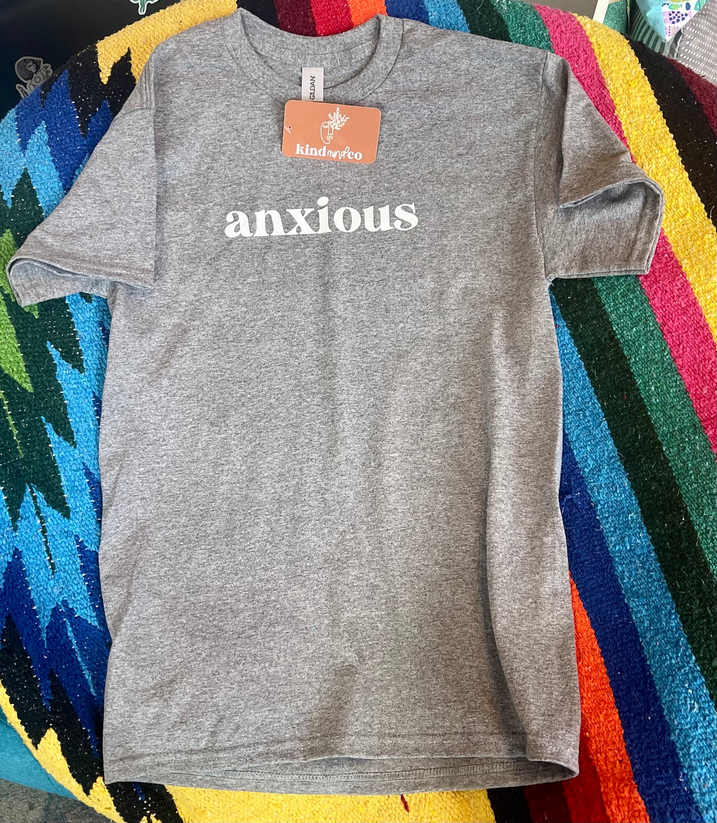 Marie Button- Anxious T-shirt