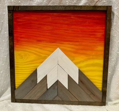 The Harrison Collection- Mountains with Sunsets
