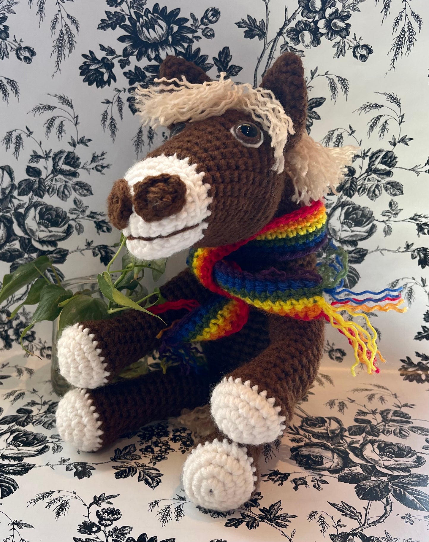 Vanessa Lewis Fiber Arts- Crochet Pride Pony