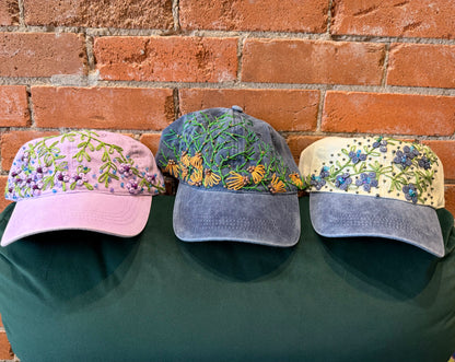 Carol Foster- Embroidered Hat