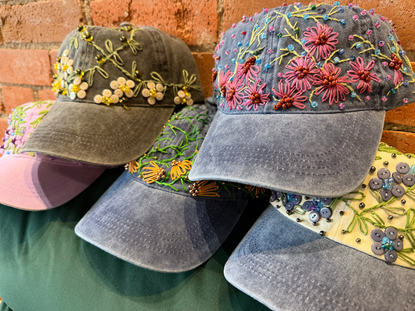 Carol Foster- Embroidered Hat
