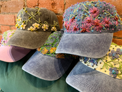 Carol Foster- Embroidered Hat