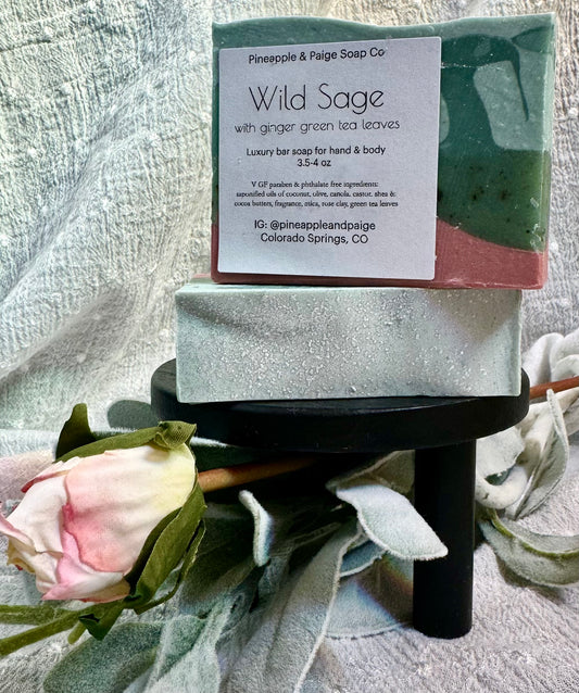 Pineapple & Paige Soaps: Wild Sage