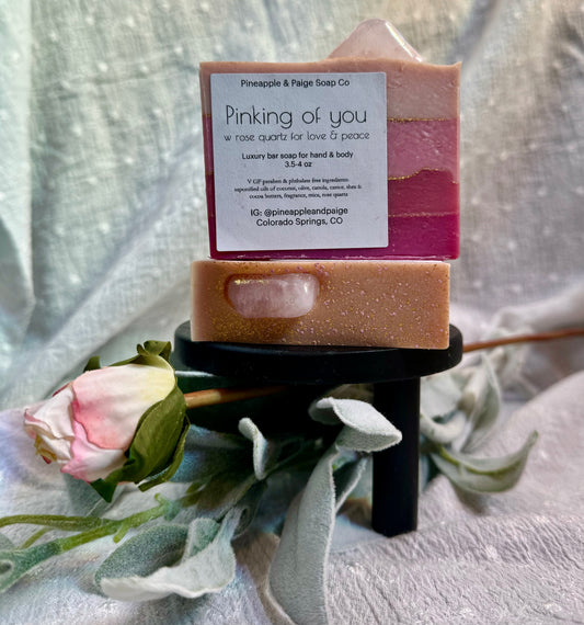 Pineapple & Paige Soap: Pinking of You