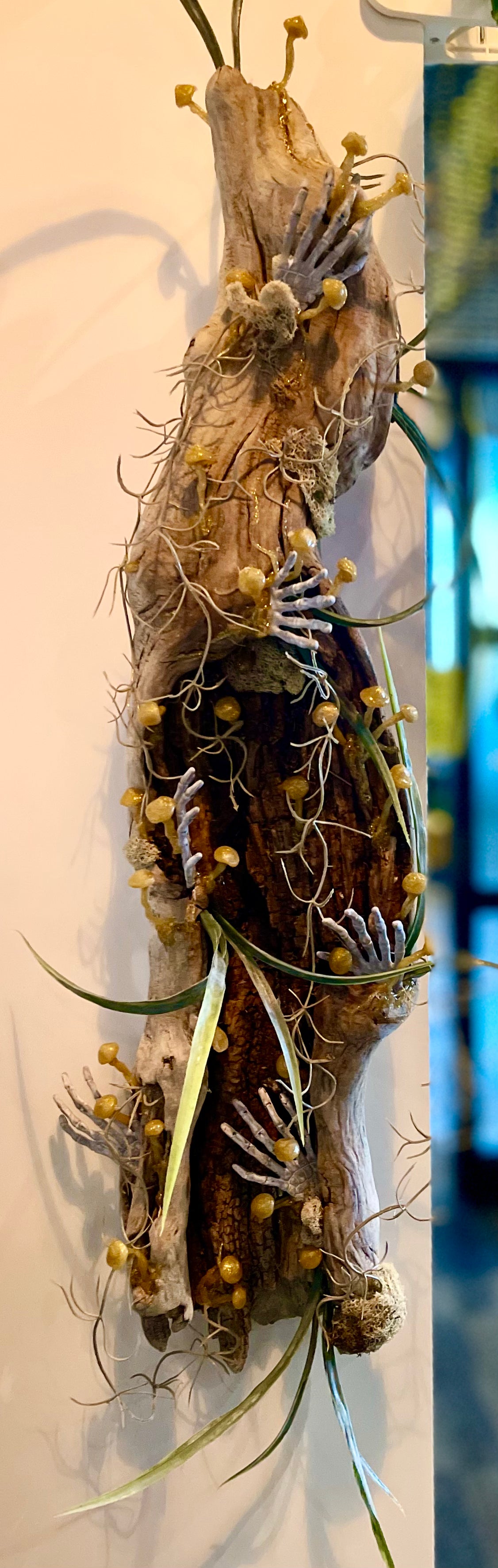 Keely Krueger- Handcrafted Creepy Mushroom Sclupture