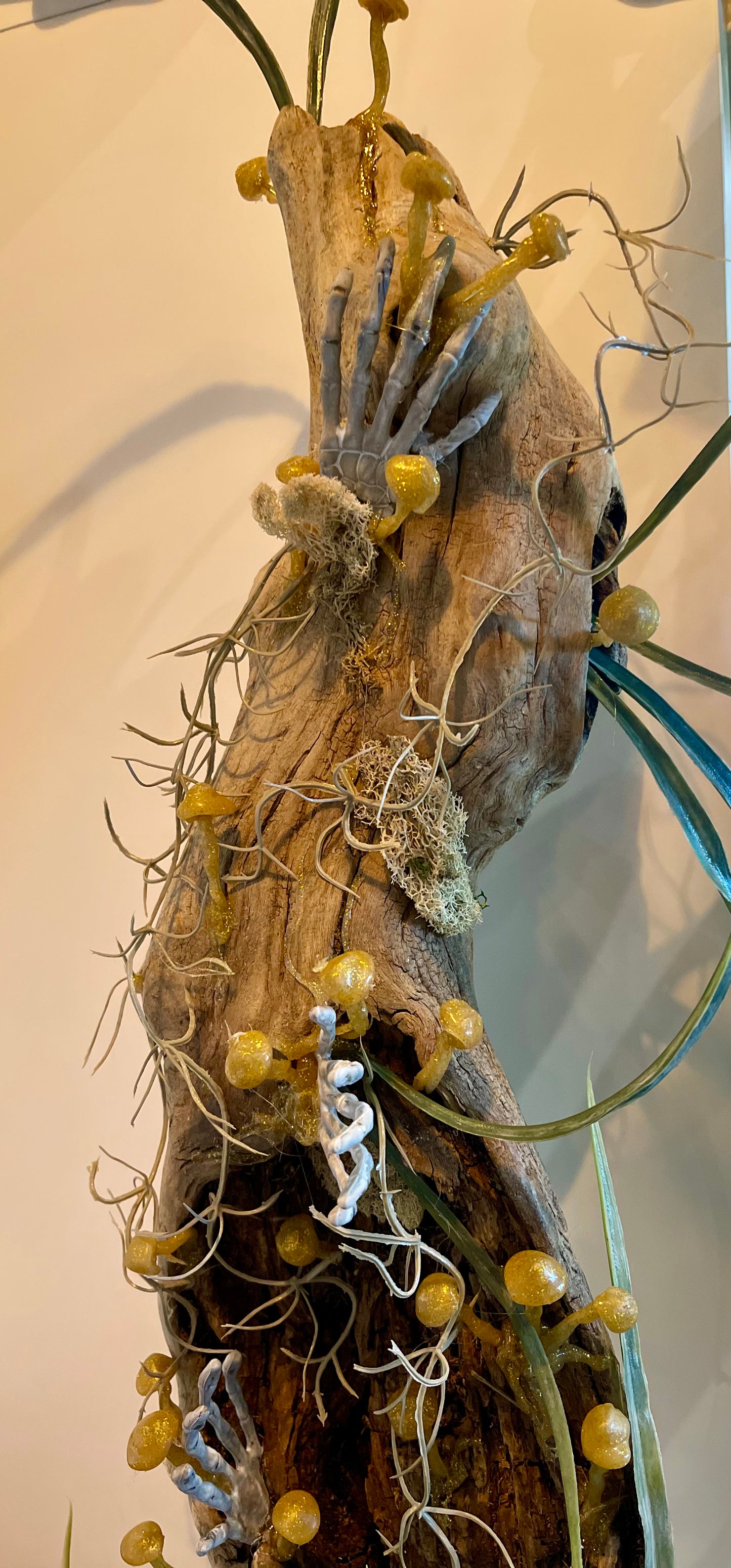 Keely Krueger- Handcrafted Creepy Mushroom Sclupture