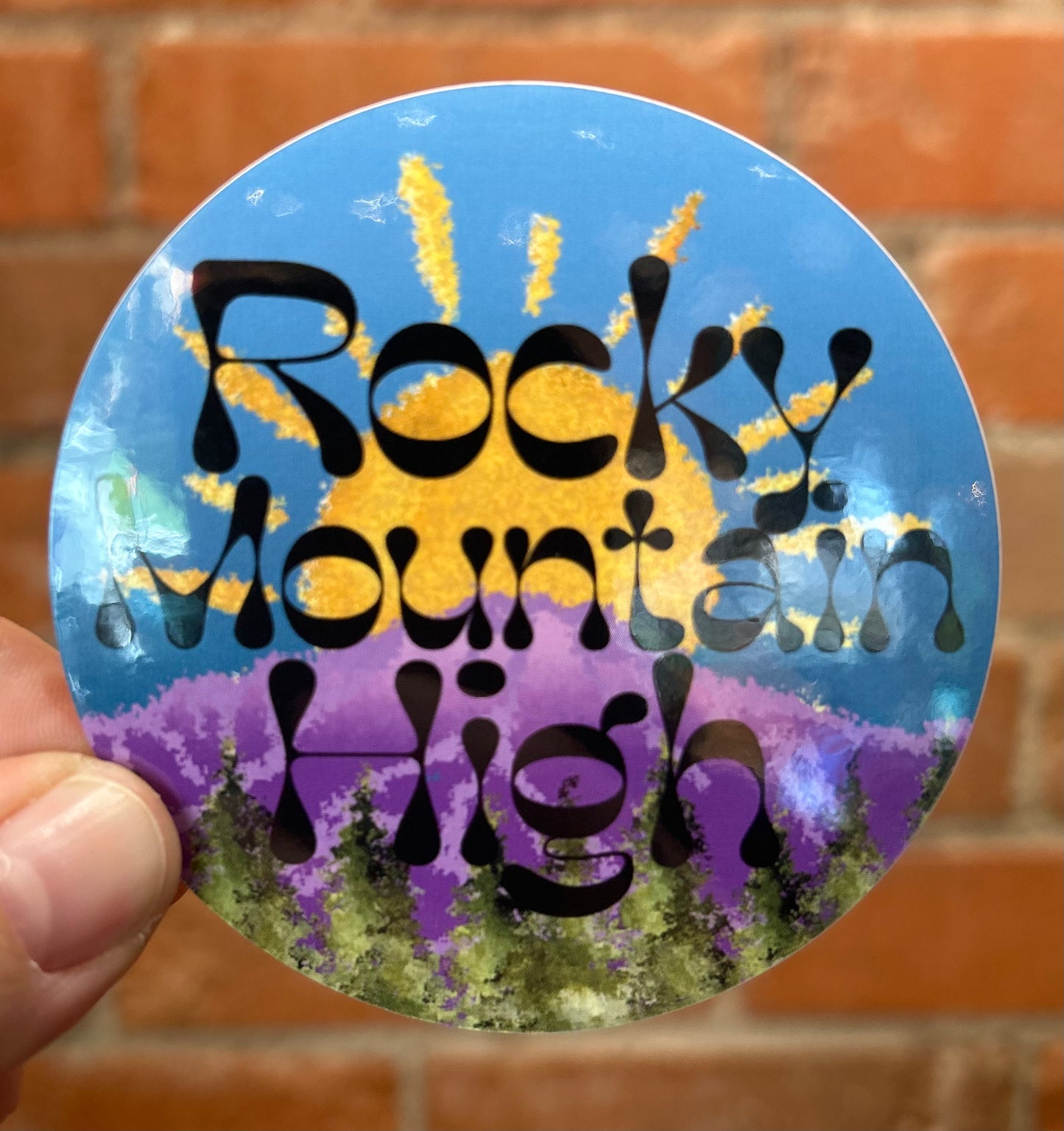 Rocky Mountain High Sticker