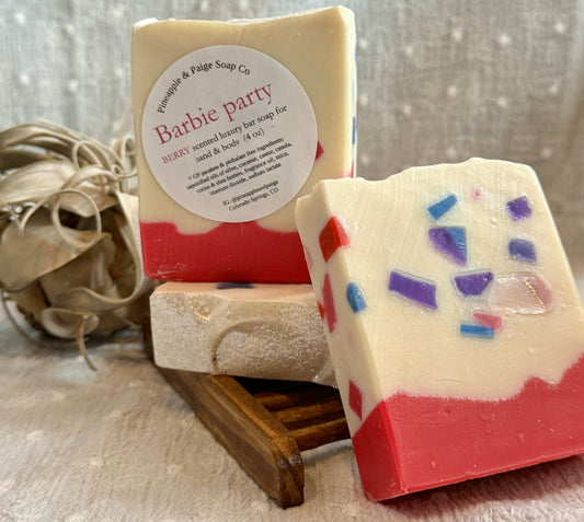 Pineapple & Paige Soaps: Barbie Party