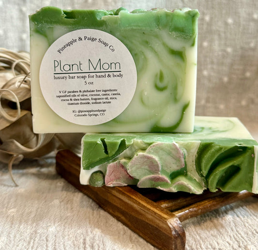 Pineapple & Paige Soaps: Plant Mom