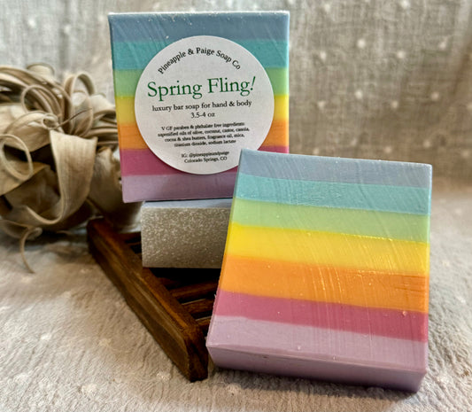 Pineapple & Paige Soaps: Spring Fling!