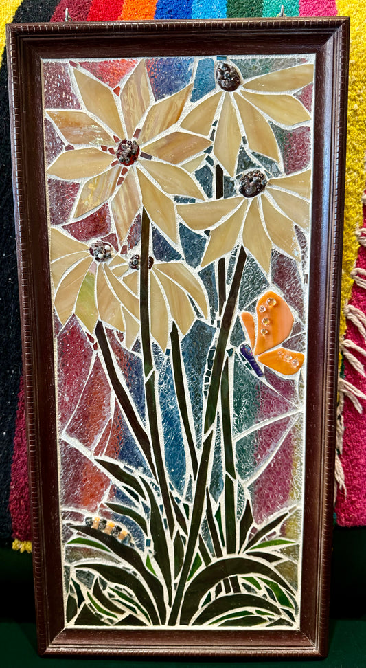 Carol Foster- Black Eyed Susans Stained Glass