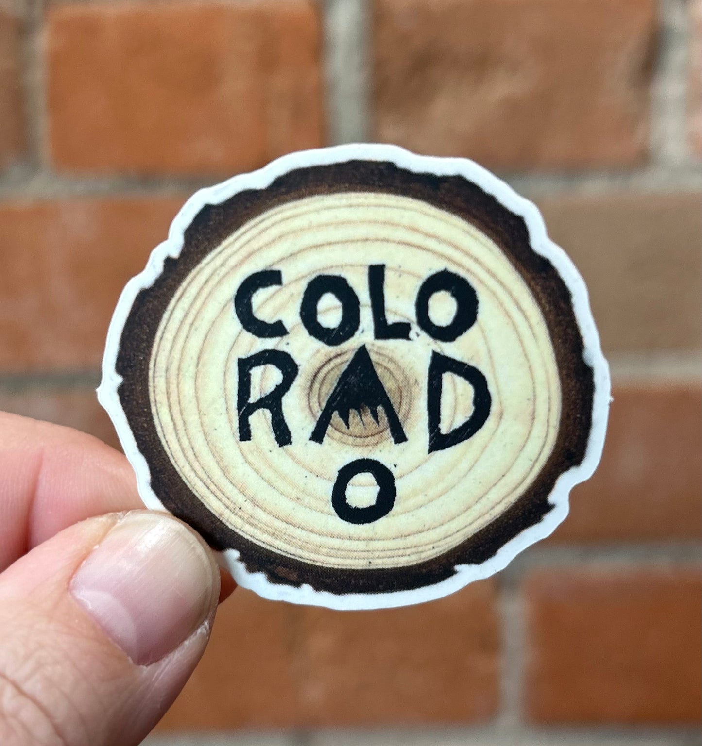 Colorado Wood Sticker