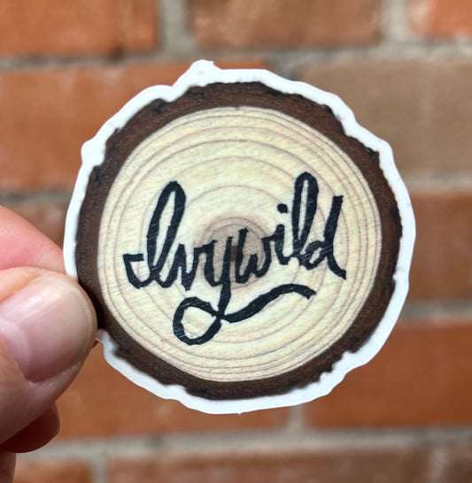 Ivywild Wood Sticker