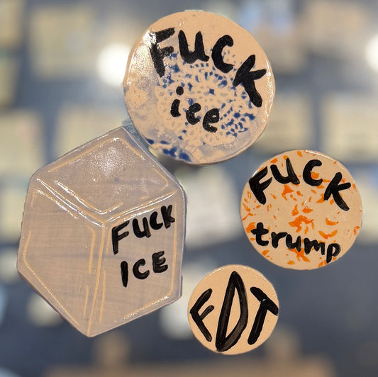 Nitra Olsen Ceramics- Political Magnets