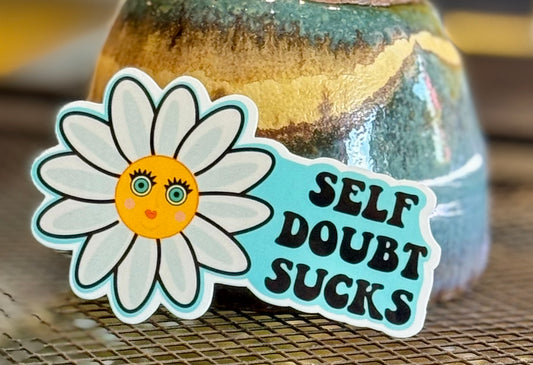 Andromeda Sock Yarn Sticker- Self Doubt