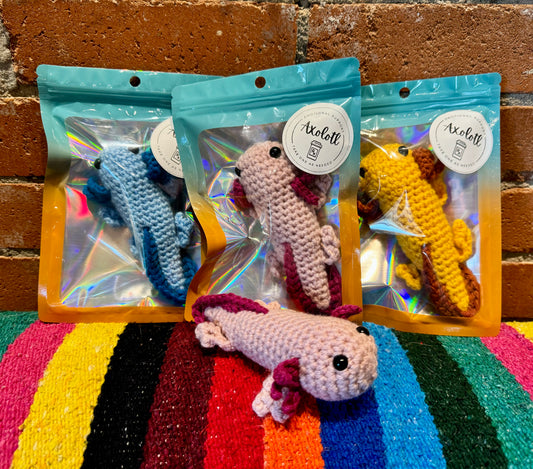 The Salty Stitchery- Emotional Support Axolotl