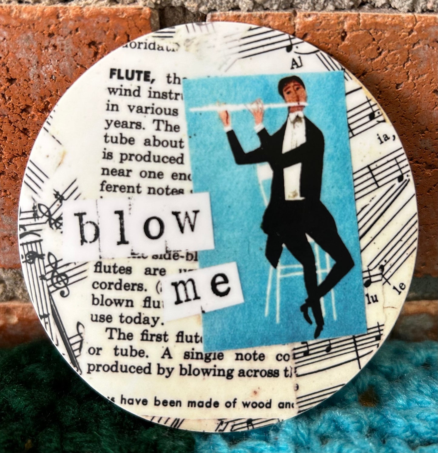 Christine Borst- Blow Me Sticker