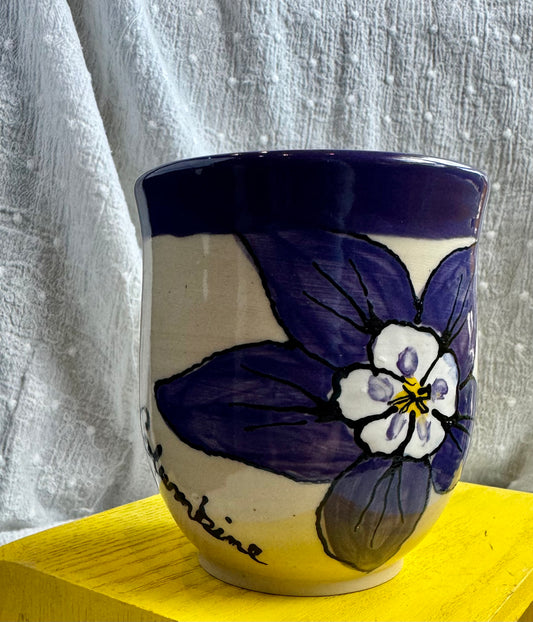 Nitra Olsen Ceramics- Columbine Mug