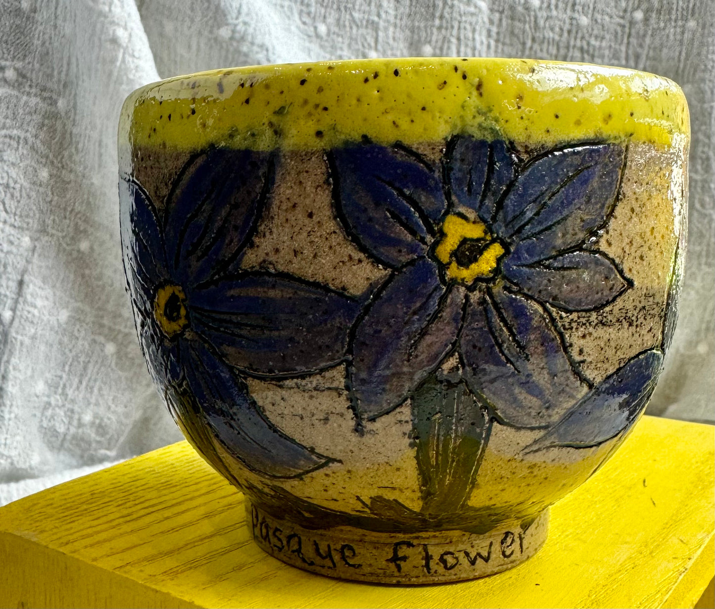 Nitra Olsen Ceramics- Pasaye Flowers Mug