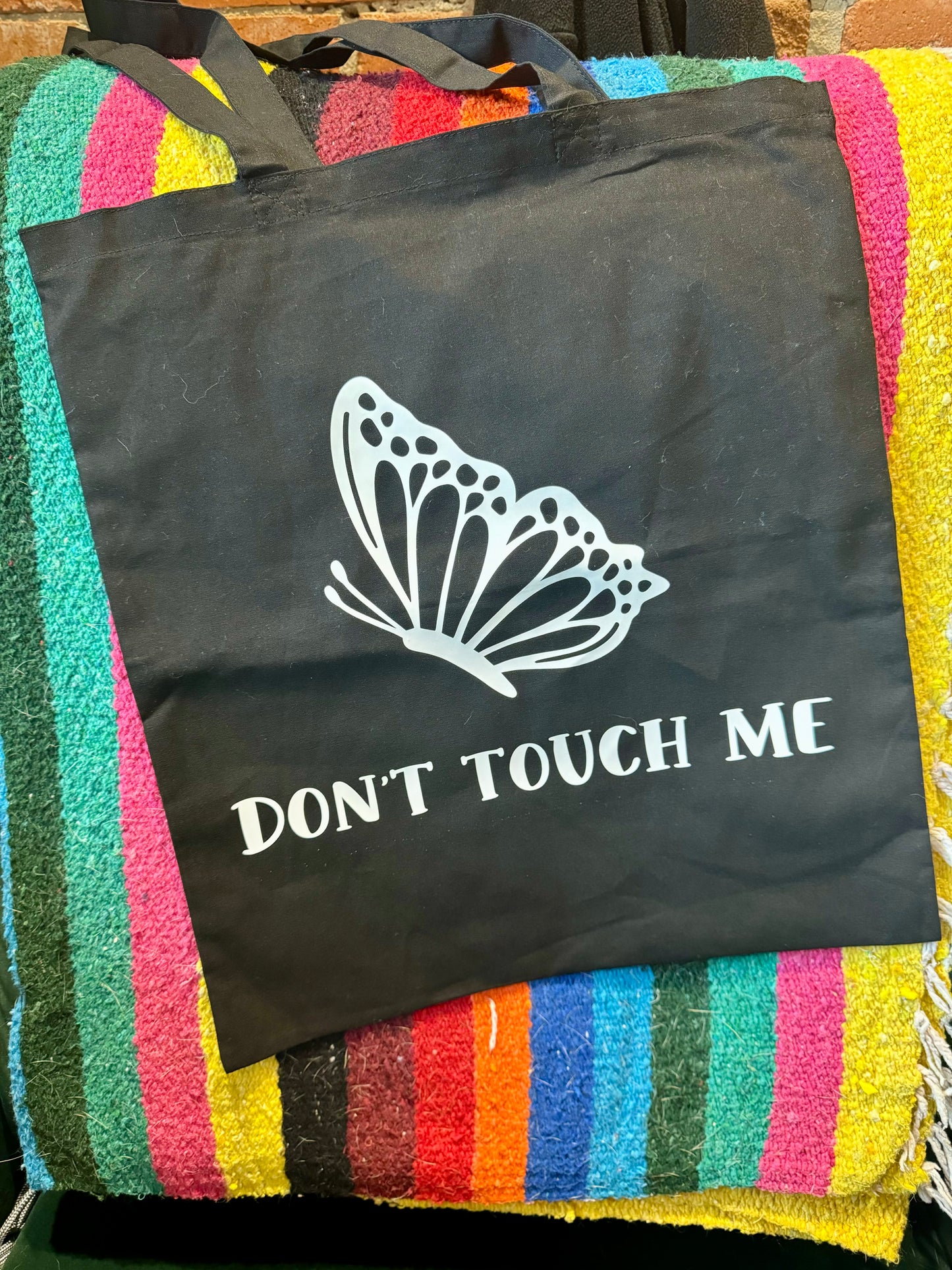 Knots & Crafts by Mikayla Tote Bag- Don't Touch Me