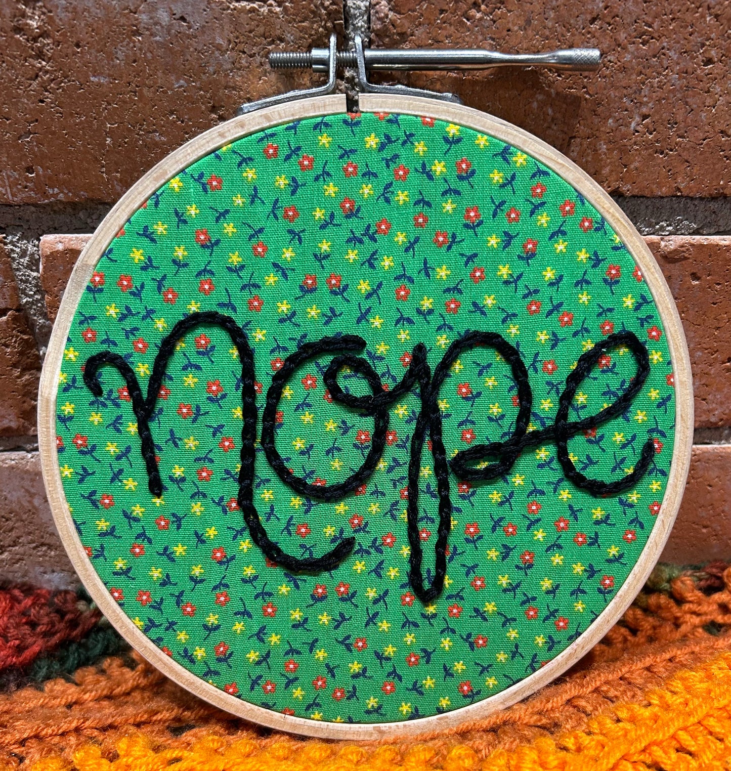 Nope Hoop 6"