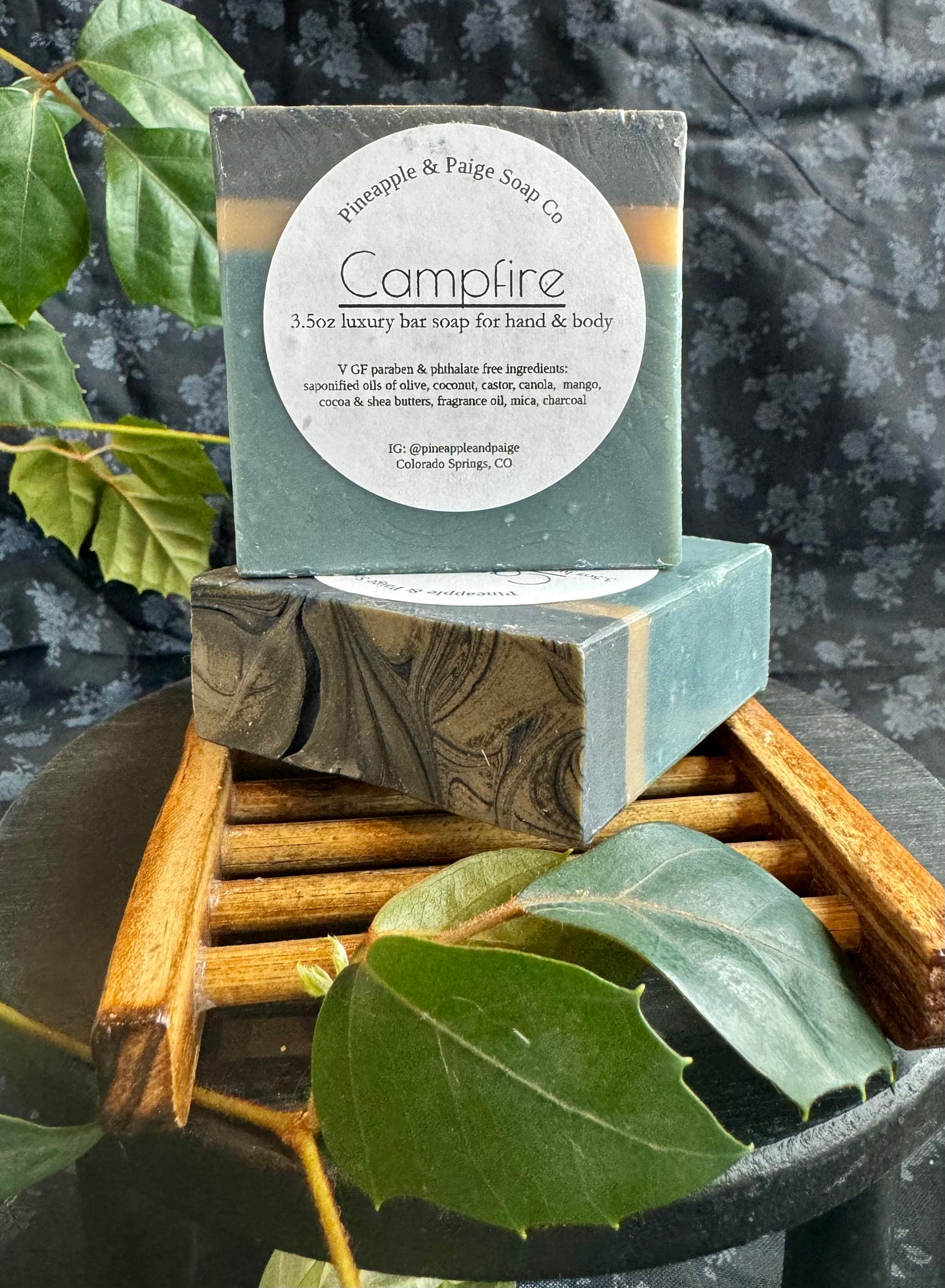 Pine & Paige Soap: Campfire