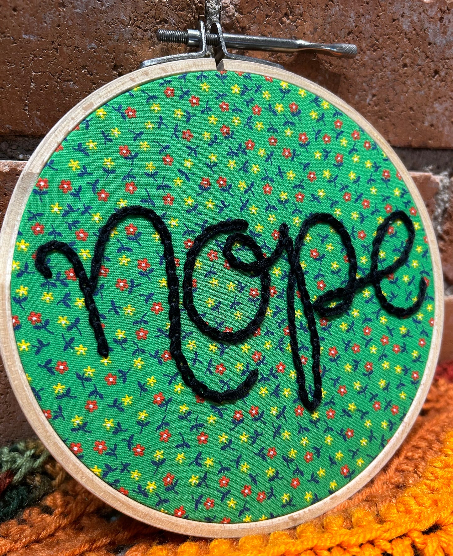 Nope Hoop 6"