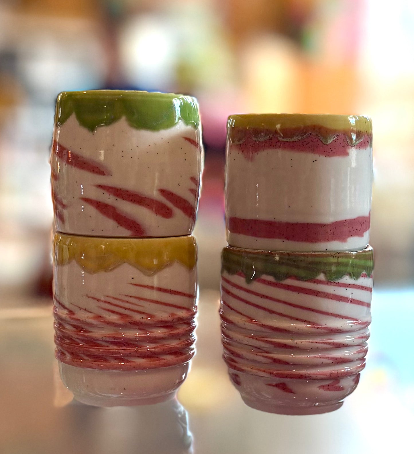 Spunky Sloth Ceramics- Porcelain Mugs