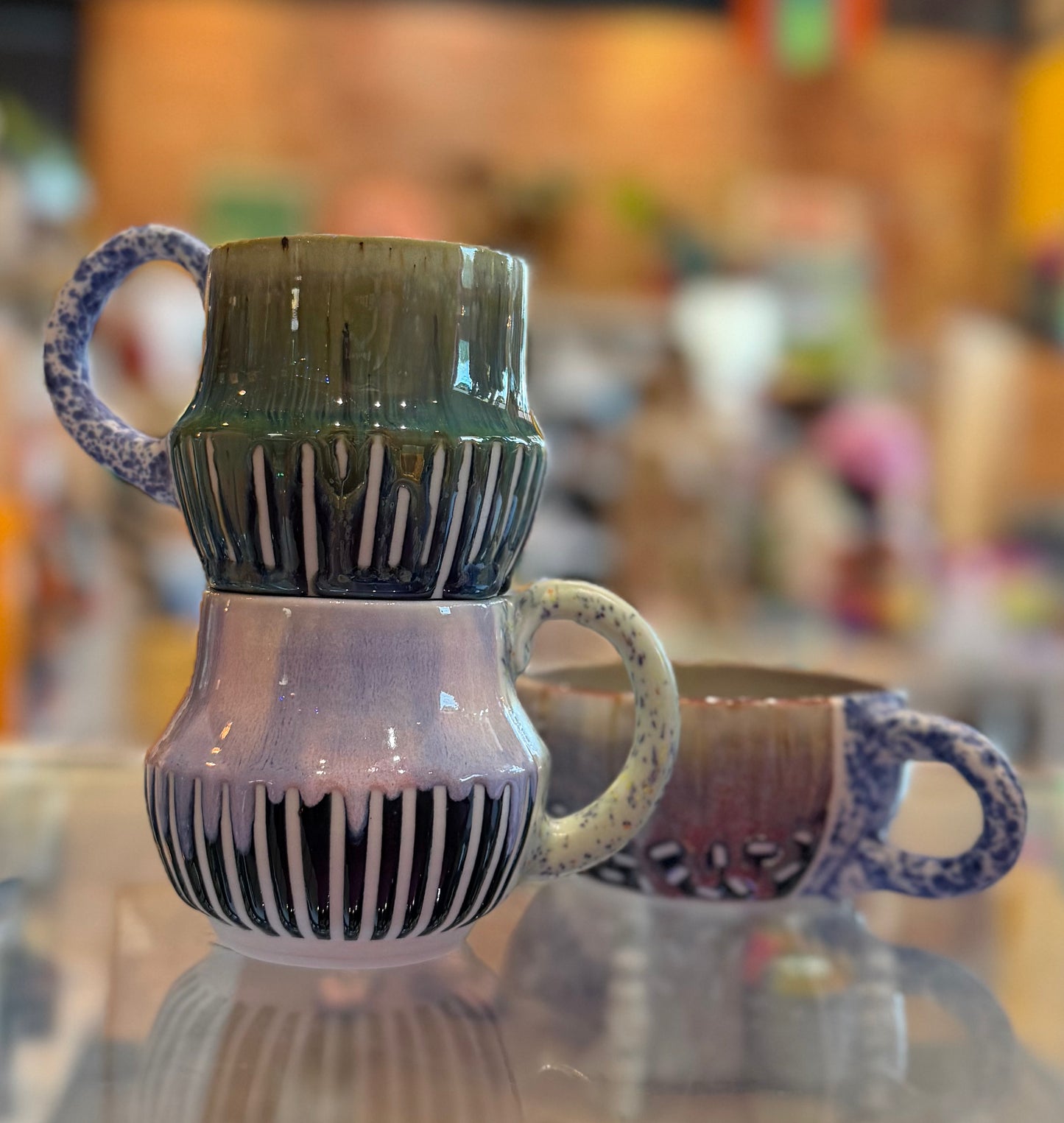 Spunky Sloth Ceramics- Porcelain Mugs