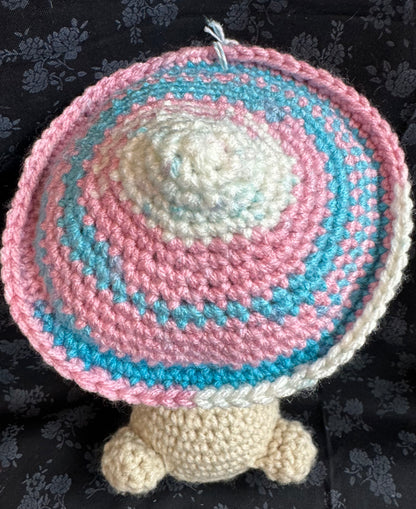 The Salty Stitchery- Mushroom Sprite- Medium- Pride