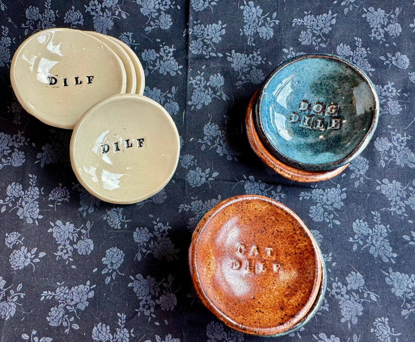 Nitra Olsen Ceramics- MILF & DILF dishes