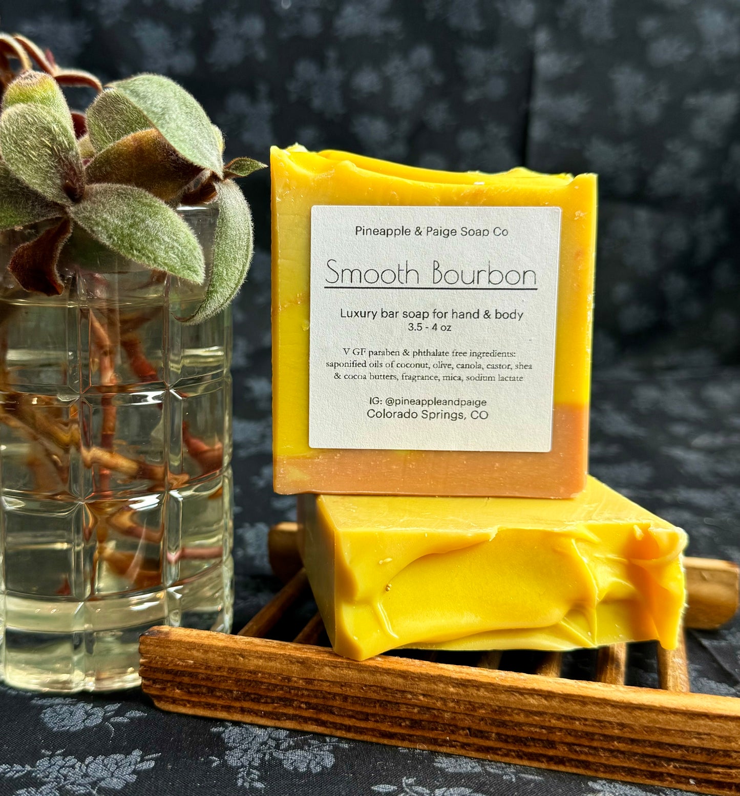 Pine & Paige Soap: Smooth Burbon