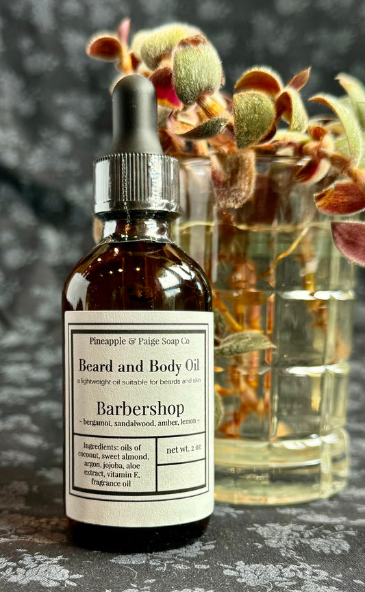 Pineapple & Paige Soap: Beard and Body Oil