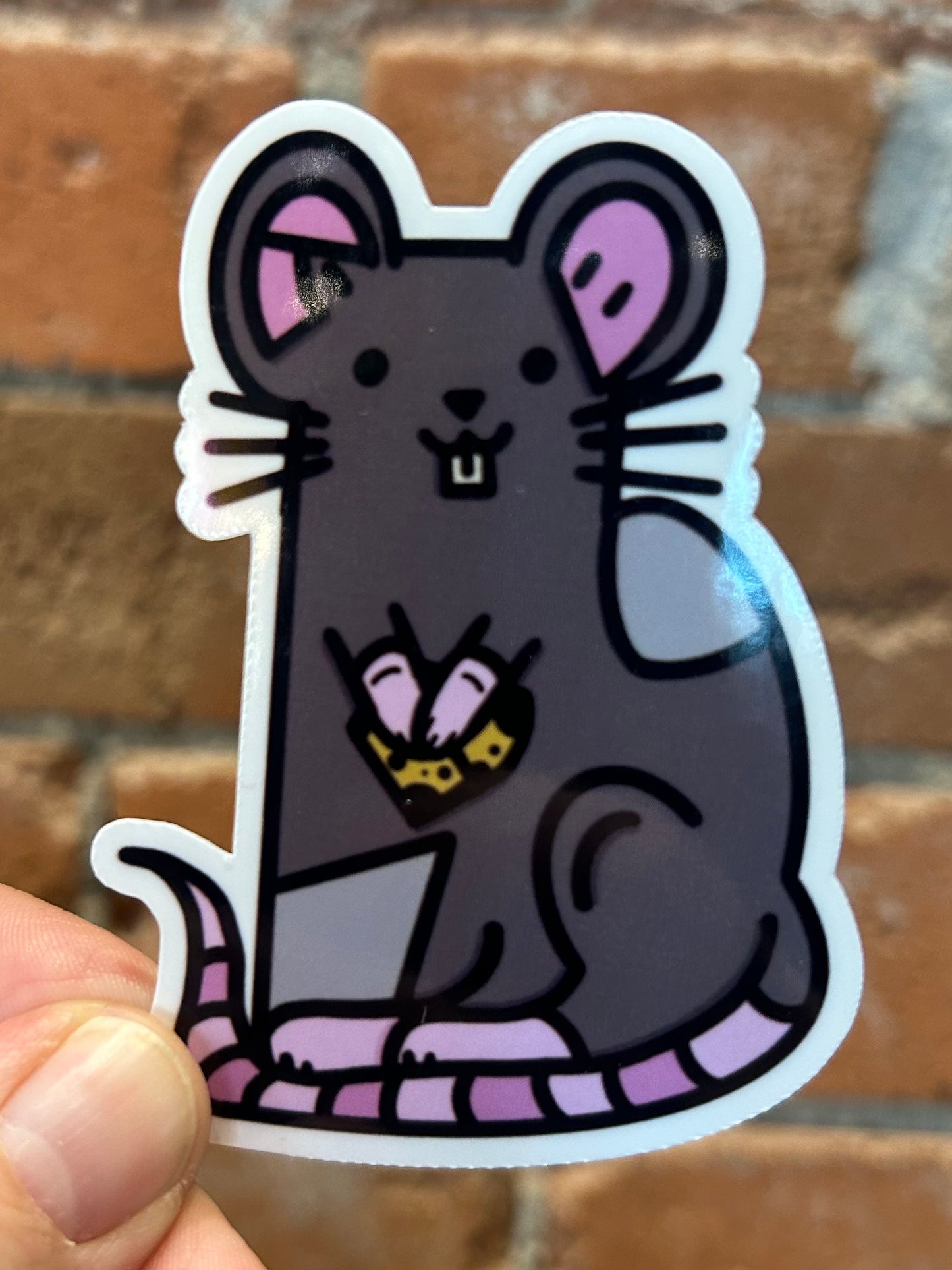 Emily Smith- Rat Sticker