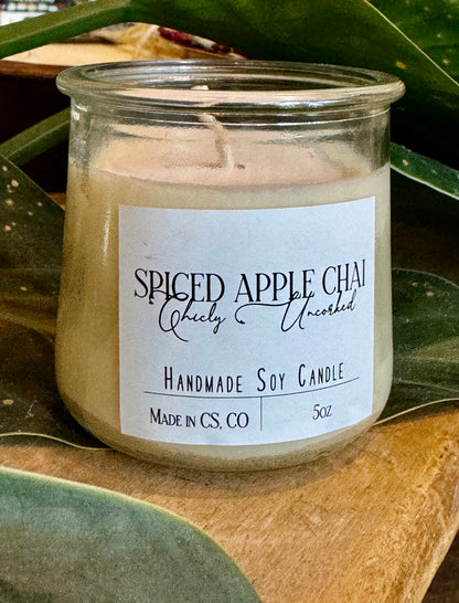 Chicly Uncorked- 4 or 5 oz Soy Candles