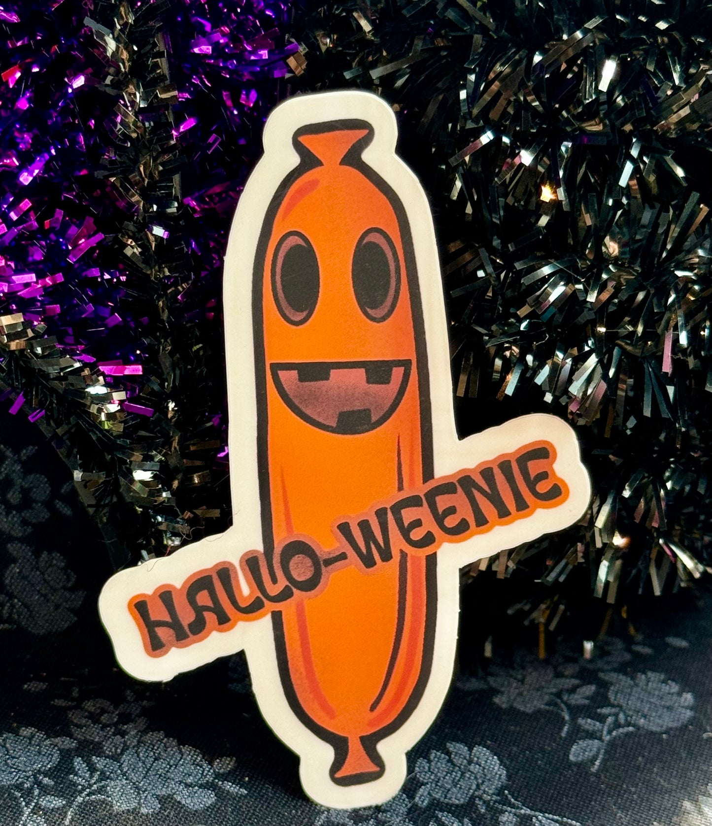 Andromeda Sock Yarn Sticker- Hallo-Weenie Sticker