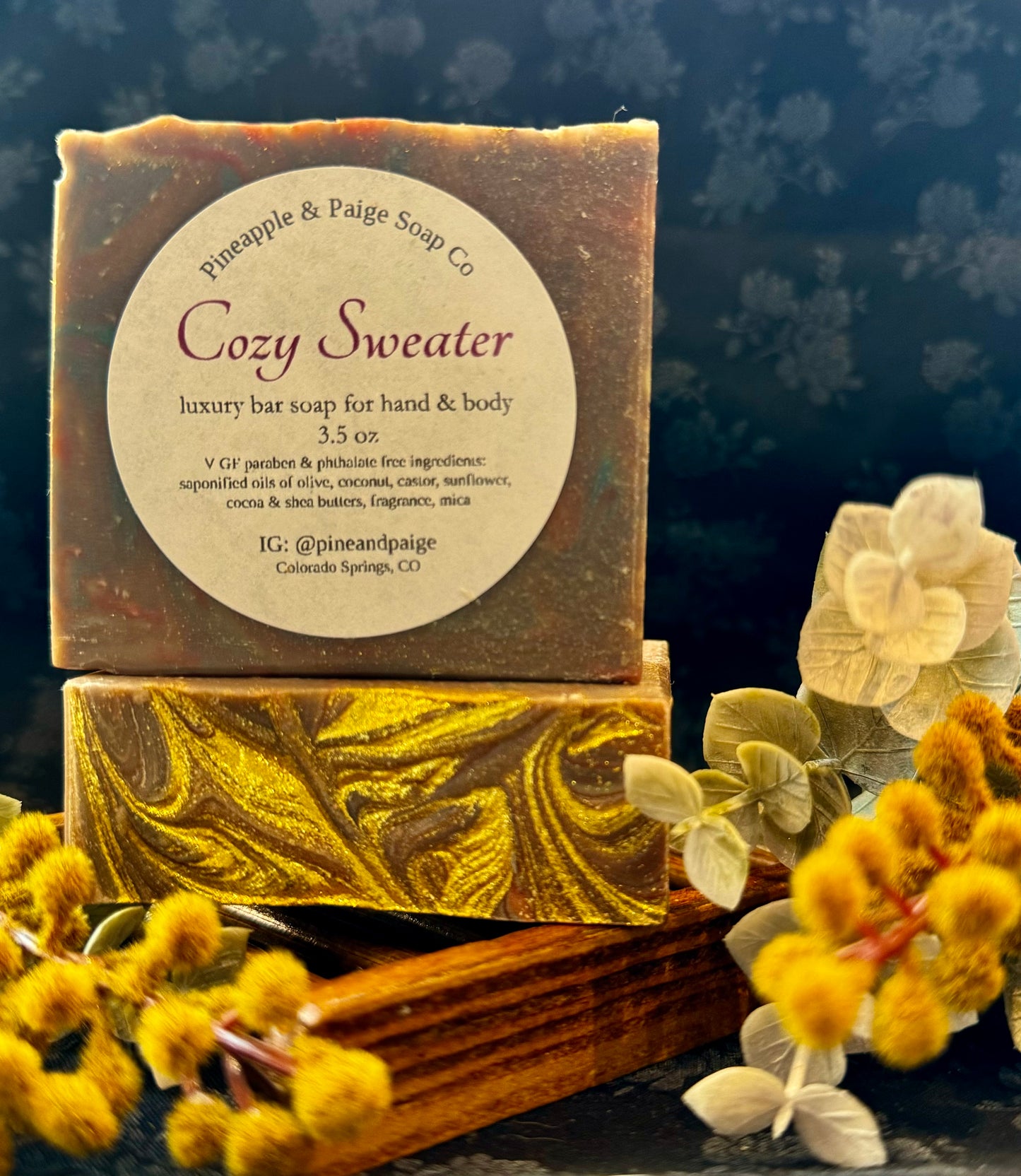 Pine & Paige Soap: Cozy Sweater