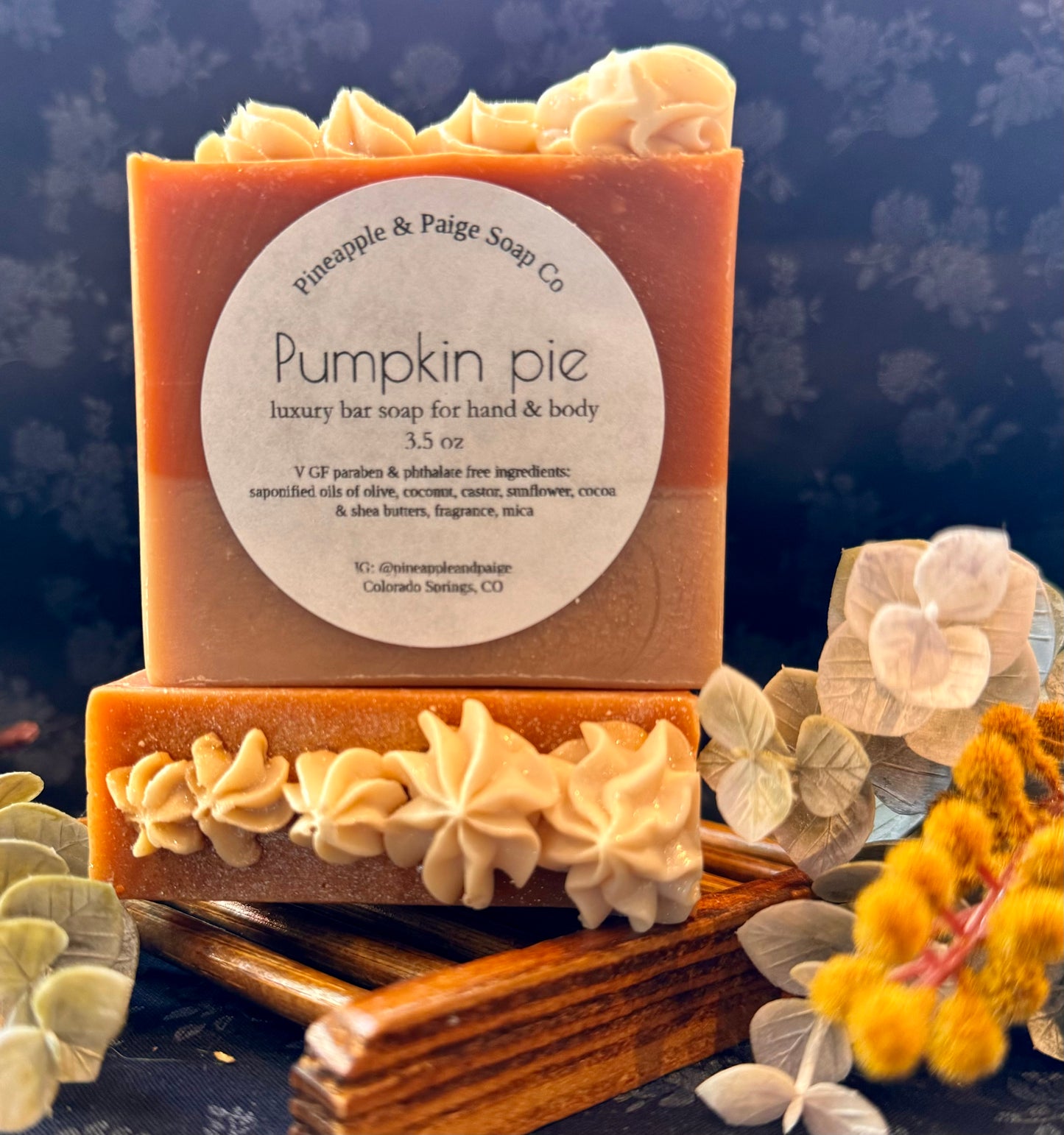 Pine & Paige Soap: Pumpkin Pie