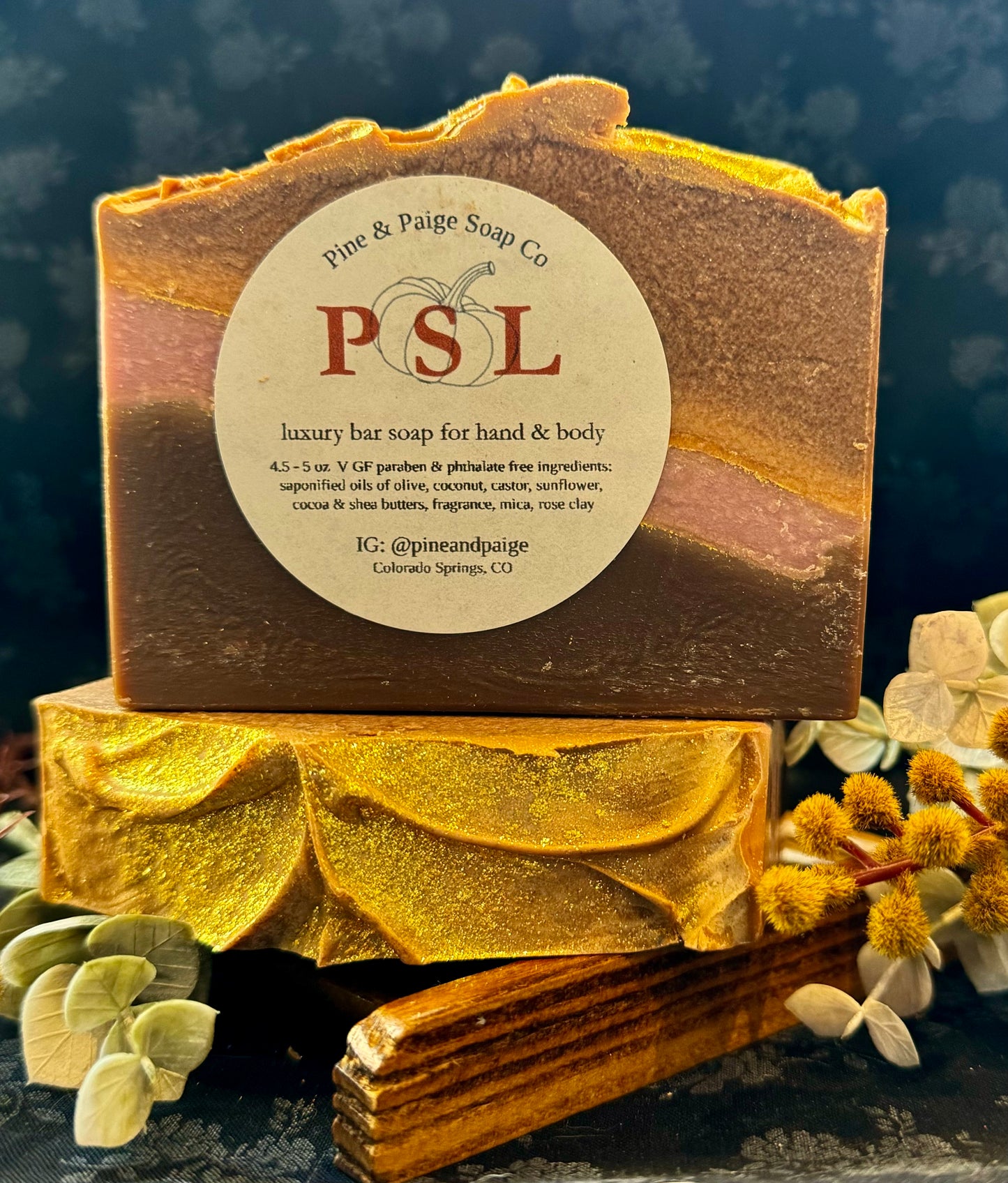 Pine & Paige Soaps: PSL- Pumpkin Spice Latte