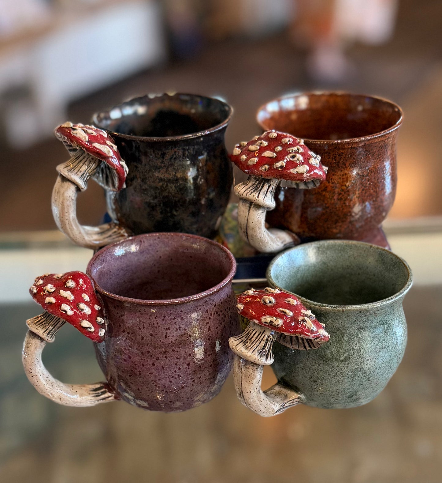 Nitra Olsen Ceramics- Amanita Mushroom Mug